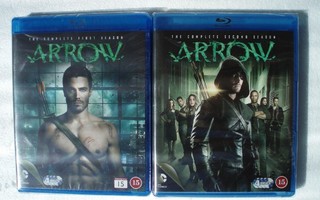 Arrow kaudet 1 ja 2 (Blu-ray, uusi)