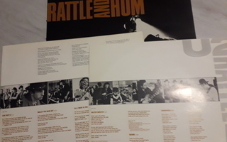 U2:Rattle and hum 2lp