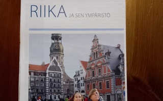 RIIKA Latvia suomenkielinen matkailukartta 2016
