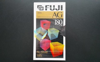 Fuji AG E-180 N VHS kasetti UUSI