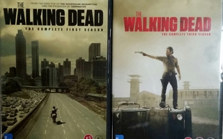The Walking Dead - Kaudet 1 ja 3 -DVD