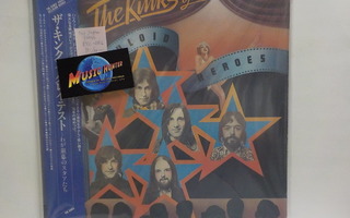 THE KINKS - CELLULOID HEROES - THE KINKS ' GREATEST M-/M- LP