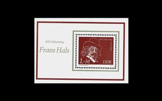 DDR 2547BL61 ** Frans Hals, maalari (1980)