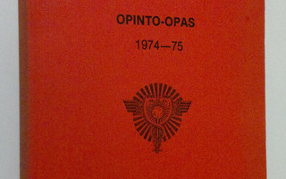 Helsingin kauppakorkeakoulu : Opinto-opas 1974-1975
