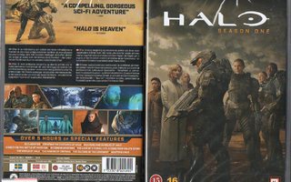 halo 1 kausi	(6 955)	UUSI	-FI-	DVD	nordic,	(5)		2022