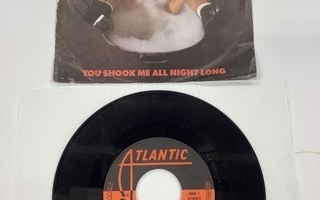 AC/DC:YOU SHOOK ME ALL NIGHT LONG    7  PS  (BON SCOTT)