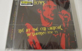 Dead Boys Live At The Old Waldorf San Francisco Nov CD