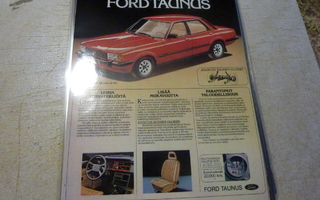 Ford Taunus -80 mainos