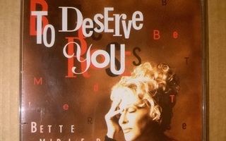 Bette Midler - To Deserve You CDS
