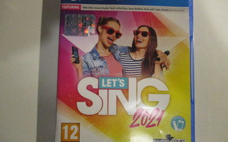 PS4 LET’S SING 2021