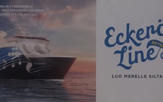 Eckerö Line etukuponki M/S Finlandialle