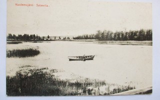 Kuolemajärvi - 1918 Jaalan ? postitston varaleimaus