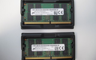 Kannettavan muistia 32GB (2*16GB) DDR4 PC4-3200AA-SE1-11