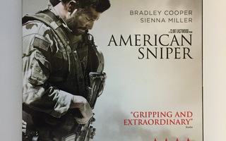 American Sniper (Blu-ray) Ohjaus: Clint Eastwood (Slipcover)