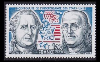 Ranska 1963 ** Yhdysvallat 200v (1976)