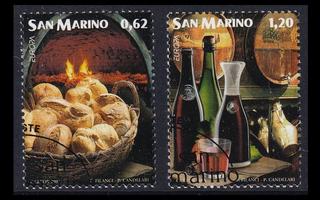 San Marino 2192-3 o Europa gastronomia (2005)