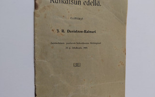 J. R. Danielson-Kalmari : Ratkaisun edellä