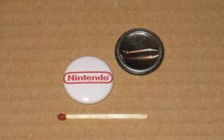 Nintendo logo rintanappi 1" C1