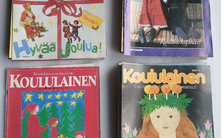 Koululainen lehtiä 80-luvulta