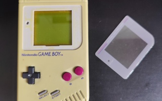 Original Game Boy - näyttösuoja irti