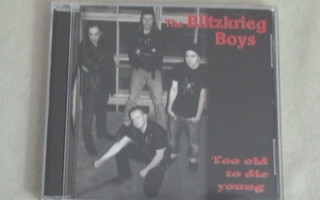 The Blitzkrieg Boys too old to die young cd muoveissa punk