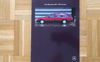 Esite Mercedes-Benz W124 S124, 200 TD - 300 TE-24, 1990