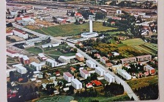 Seinäjoki, Lakeuden risti ja keskustaa, ilmakuvapk, p. 1982