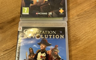 PS3 pelit Minecraft ja Civilization Revolution