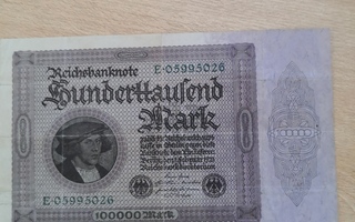 Reichsbanknote 100 000 mark