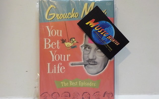 GROUCHO MARX - YOU BET YOUR LIFE DVD.