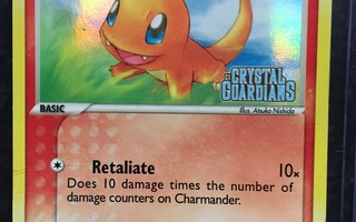 Charmader 48/100 pokemon holo rare kortti