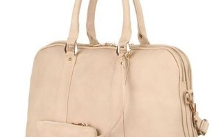 Beige Big and Small Bag