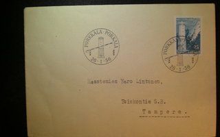 FDC Porkkala LaPe 453 - 26.1.1956