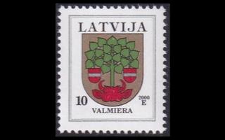 Latvia 463C_IVx ** Käyttösarja vaakuna 10 S -00 (1997)