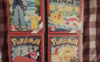 Pokemon vhs kasetit