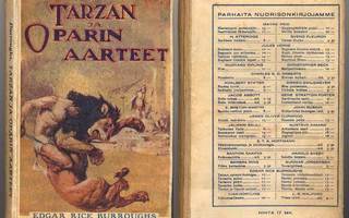 Burroughs, Edgar Rice: Tarzan ja Oparin aarteet (1. p.,1923)