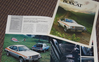 1979 Mercury Bobcat esite -KUIN UUSI -
