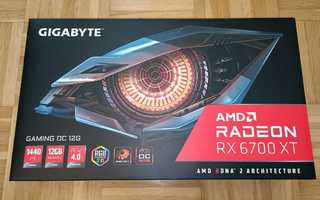 Gigabyte RX 6700 XT Gaming OC (takuu 12/2025)