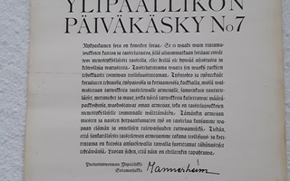 Päiväkäsky