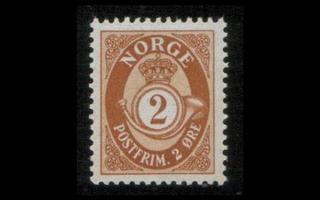 Norja 216 ** Postitorvi 2 öre (1940)