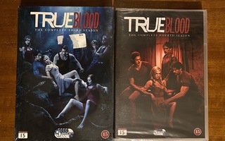 True Blood Kausi 3 ja 4 DVD