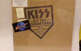 KISS - OFF THE SOUNDBOARD LIVE IN VIRGINA BEACH "SS"UUSI 3LP