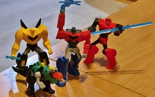 Transformers Robots In Disguise 4x McDonalds Happy Meal 2015