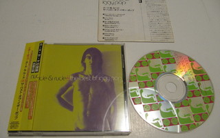 Iggy Pop Nude & Rude: The Best Of Iggy Pop Japani CD OBI