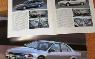 1997 Mitsubishi Galant PRESTIGE esite  - 50 siv !- suom