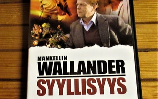 Mankellin Wallander syyllisyys dvd-elokuva