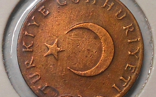 Turkey. 5 kurus 1967.