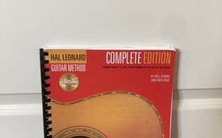 Hal Leonard Guitar Method Kirja + 3XCD