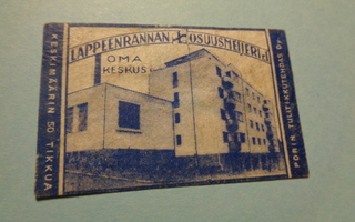 TT-etiketti Lappeenrannan Osuusmeijeri r.l