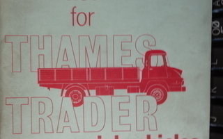 Spare Parts List for Thames Trader Commercial Vehicles